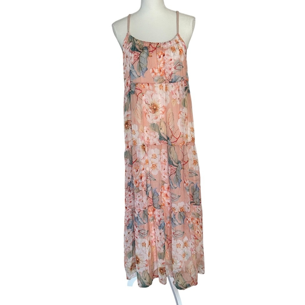 Elena Baldi Italian Silk Blend Dress